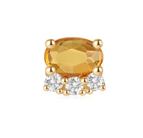 Nectar - Madiera Citrine / Moissanite