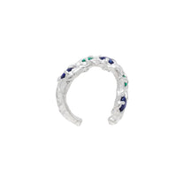 Nita Sapphire Emerald Argenti Cuff