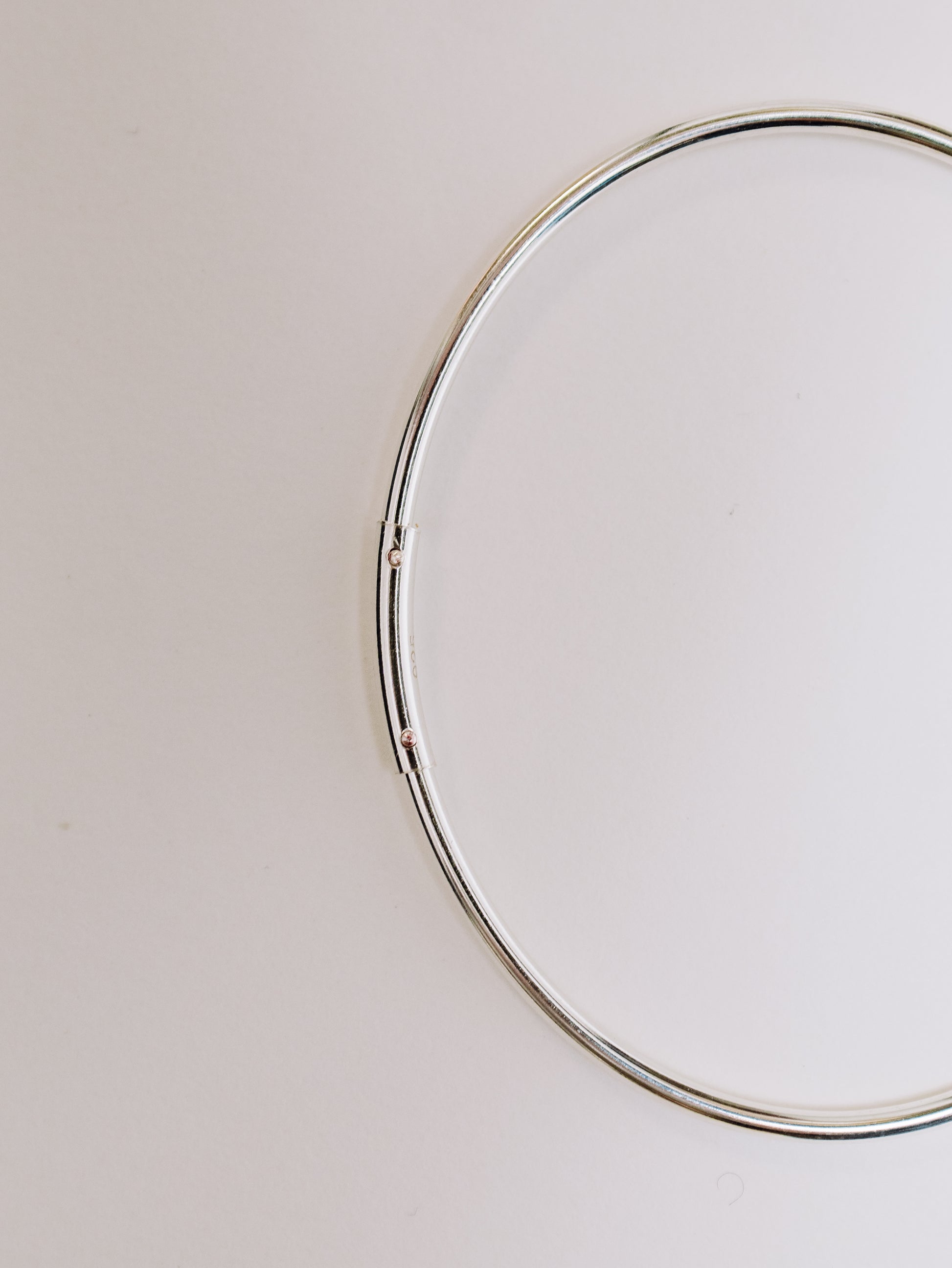 925 Sterling Silver Permanent Bangle