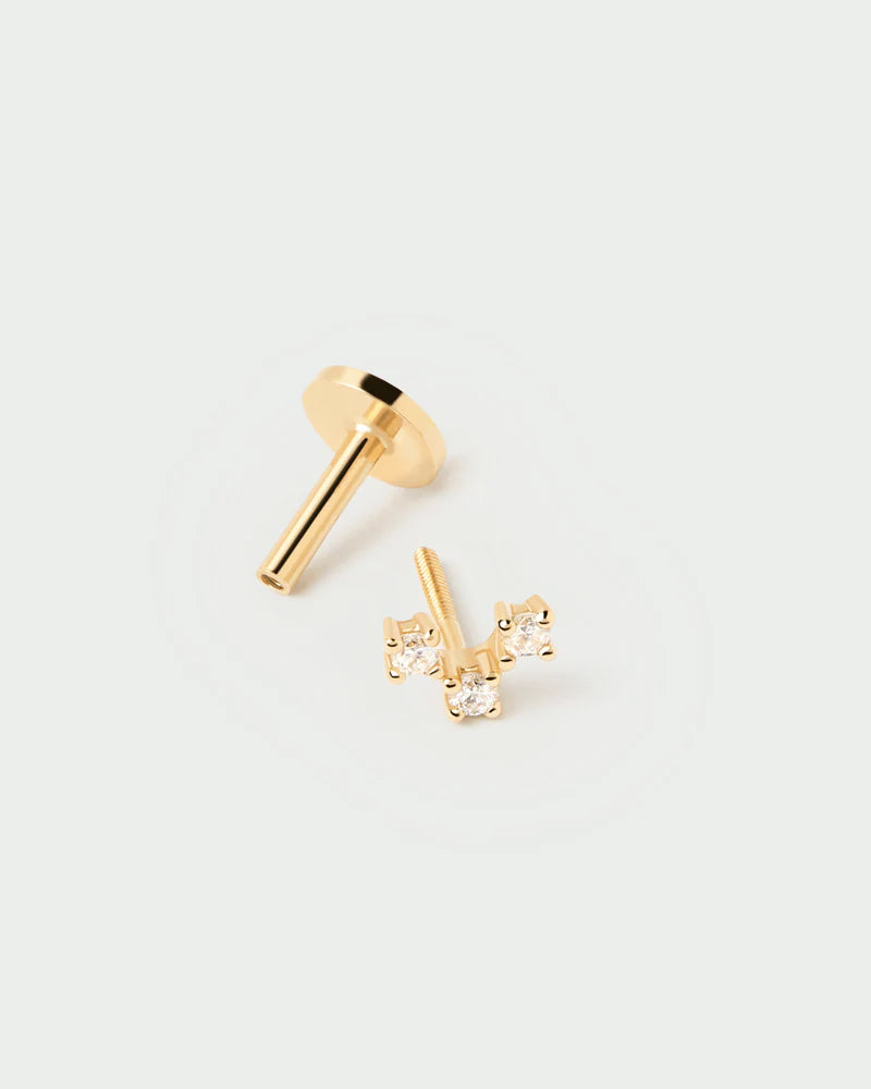 Diamonds and gold Nolita Single Earring