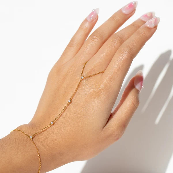 Paradise Hand Chain - Gold