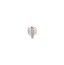 Mini Quill White Diamond Piercing 8.00mm
