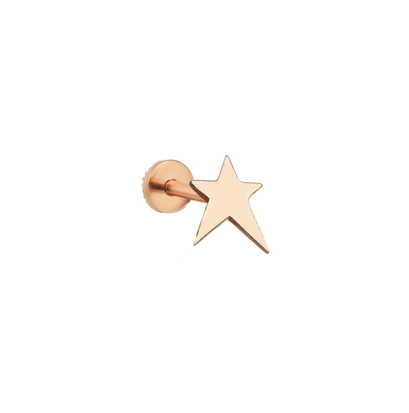 Starstruck Rose Gold Piercing 8.00mm