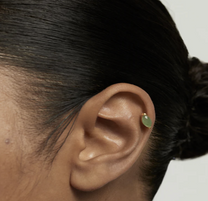 Green Aventurine Nomad Single Earring