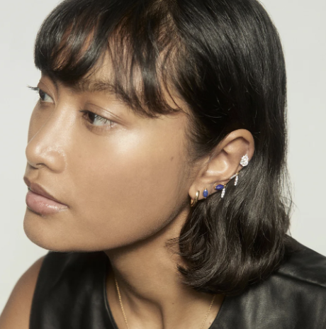 Lapis Lazuli Nomad Single Earring