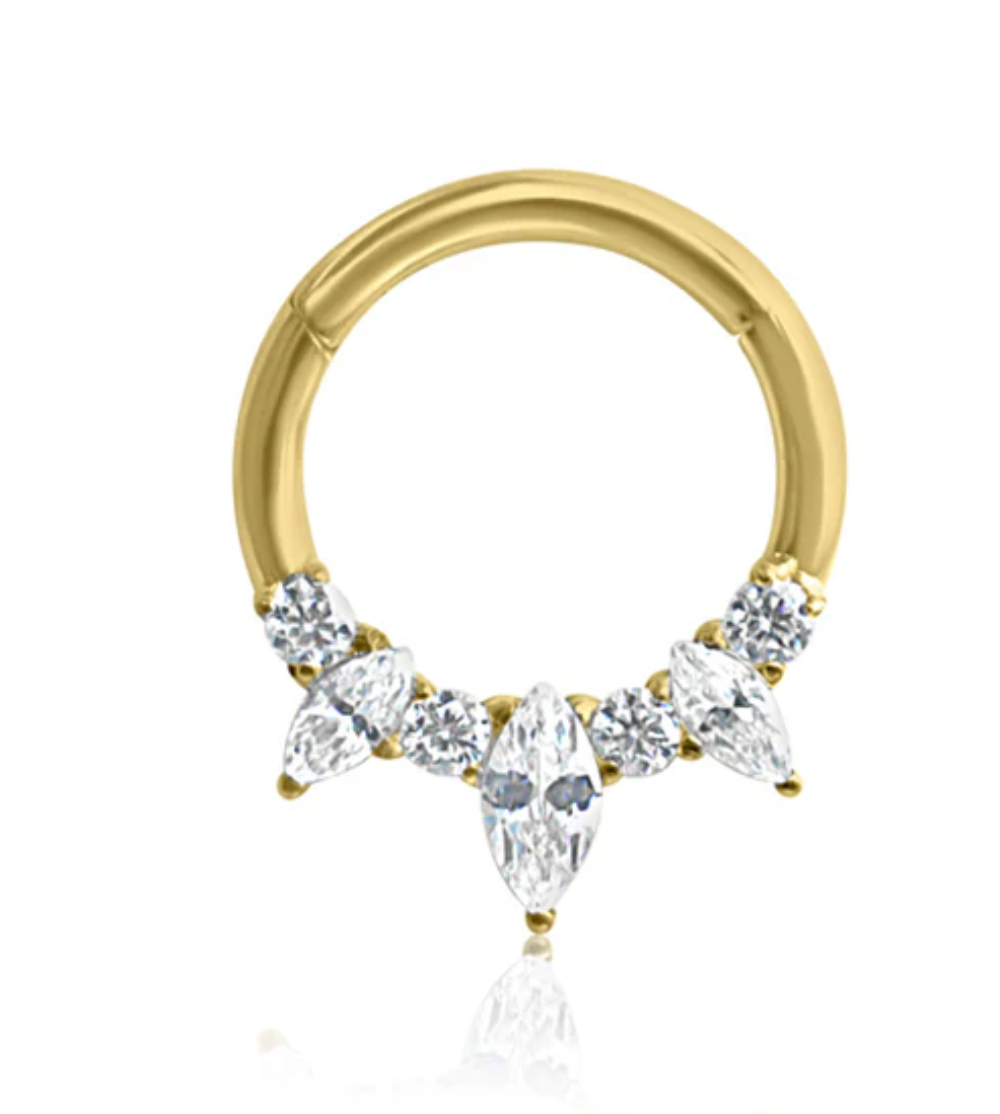 Gold FEYA Daith Hoop