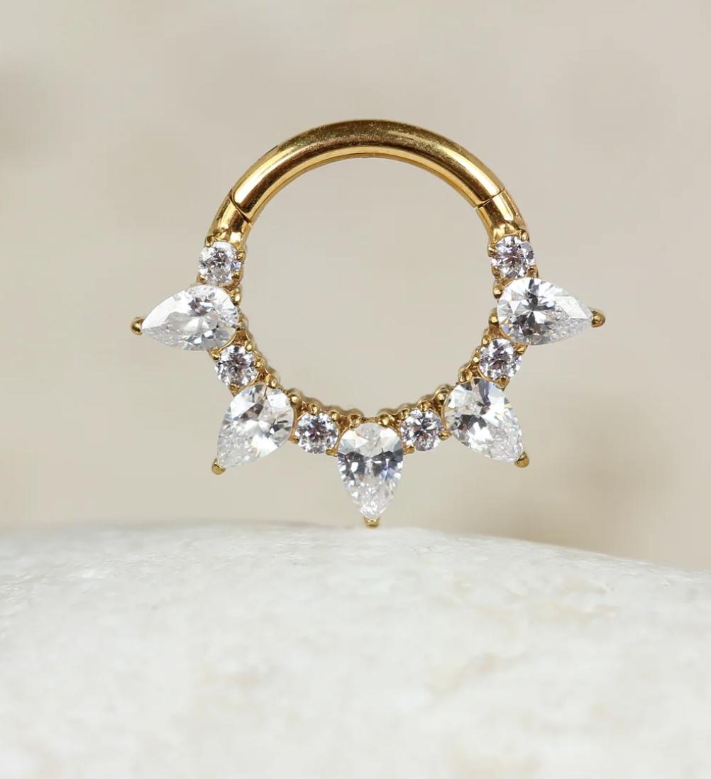 Gold GISELLE Daith Hoop