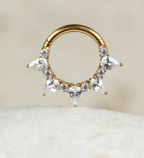 Gold GISELLE Daith Hoop