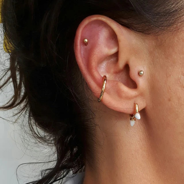 Slim Plain Single Ear Cuff