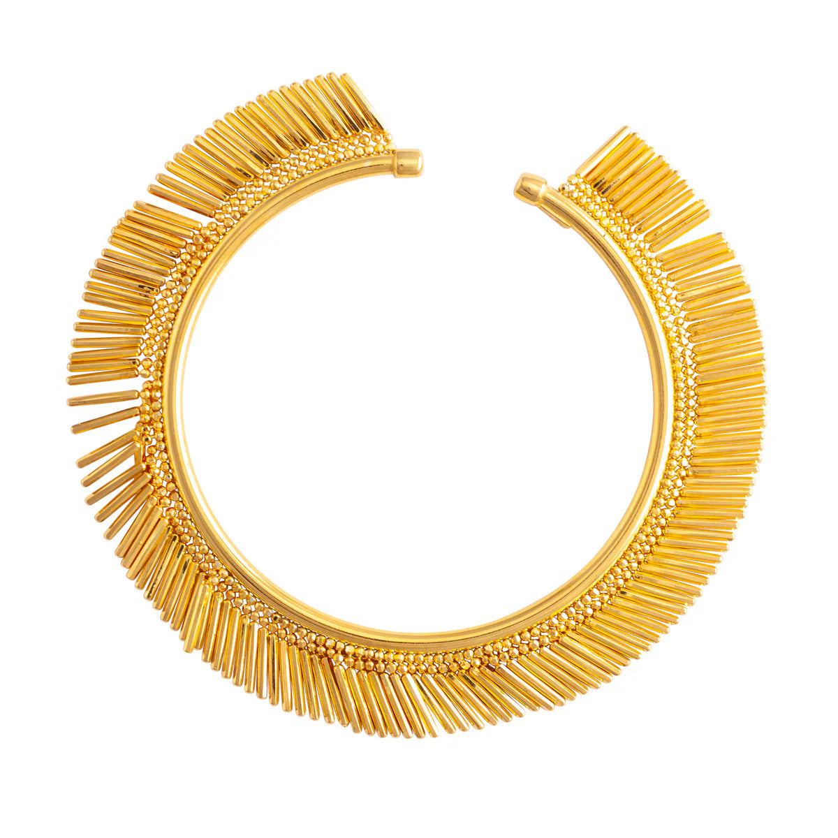 Gold Tassle Bangle