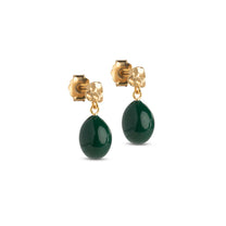 Poe Petrol Green Studs