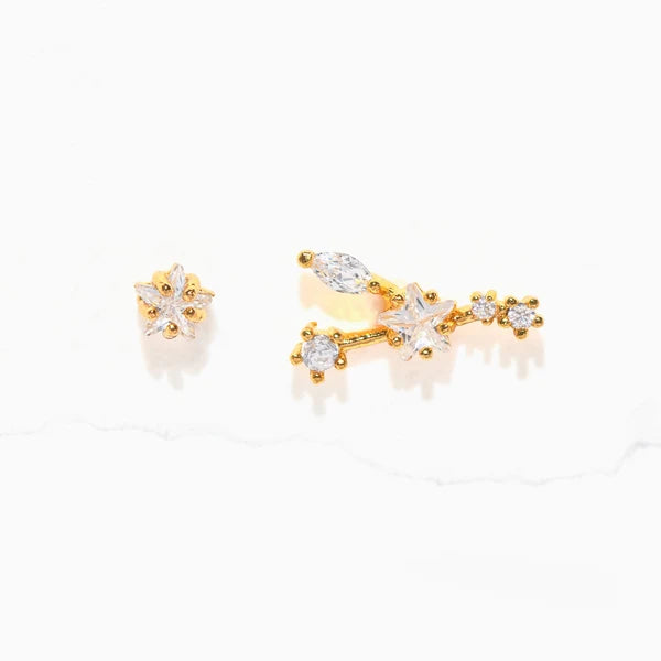 Constellation Studs - Gold / Taurus