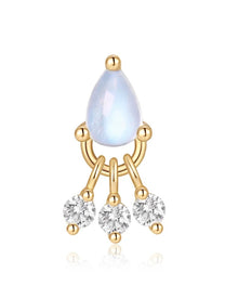 Tinsel - Moissanite / Blue
