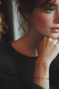14Kt Yellow Gold Filled Permanent Bangle