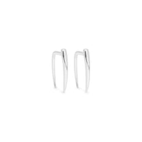 Zanna White Gold Plated Earrings