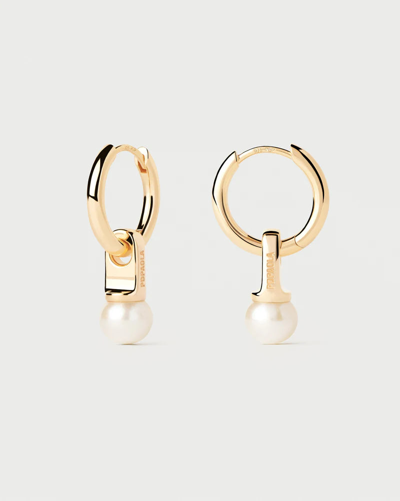 Pearl Hoops