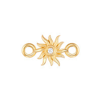 You are my Sunshine Connector 14ct Gold Vermeil