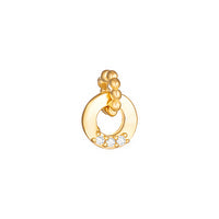 Linked Together Connector 14ct Gold Vermeil