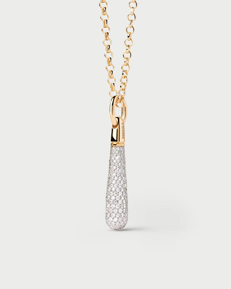Pavé Large Drop Pendant