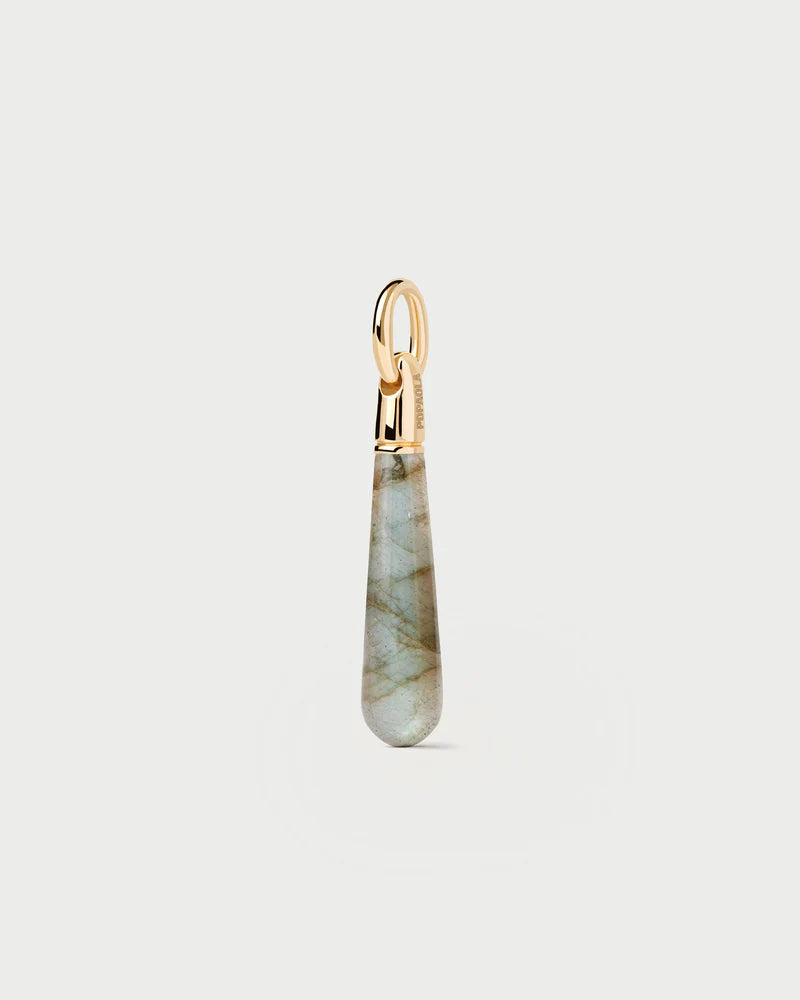 Labradorite Large Drop Pendant
