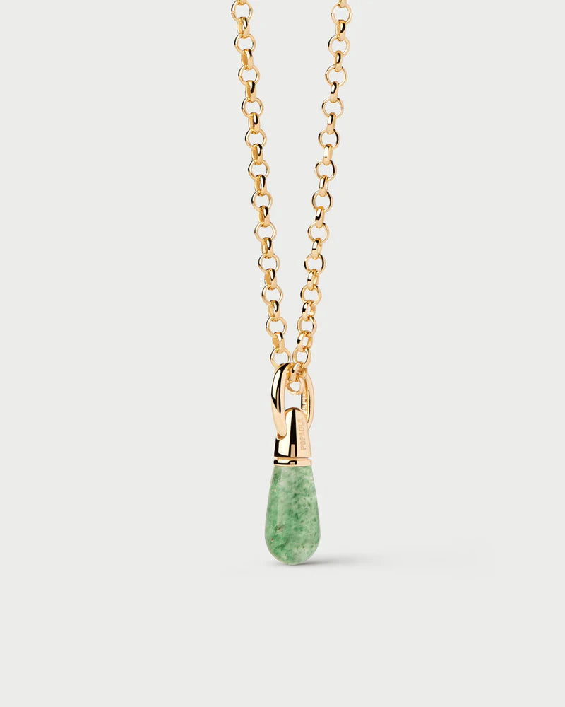 Green Aventurine Drop Pendant