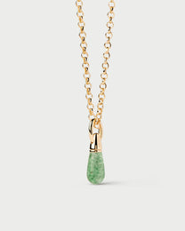Green Aventurine Drop Pendant