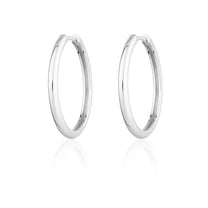 Silver Perfect Hoop Earrings