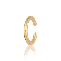 Gold Slim Plain Single Ear Cuff