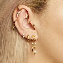 Rebel Illusion Hoop Earrings