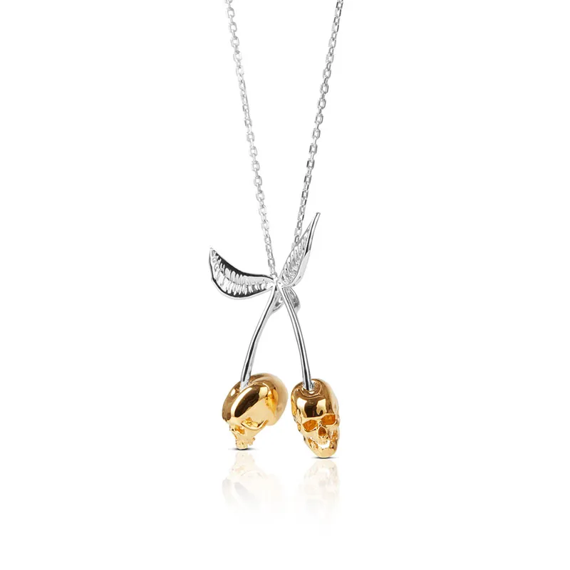 Forbidden Cherry- Silver &amp; Gold