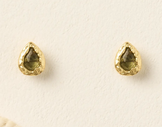Lysia Stud Earrings | Jewelry Gold Gift Waterproof
