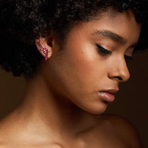 Gold Vermeil Lucky Star Pearl Earrings