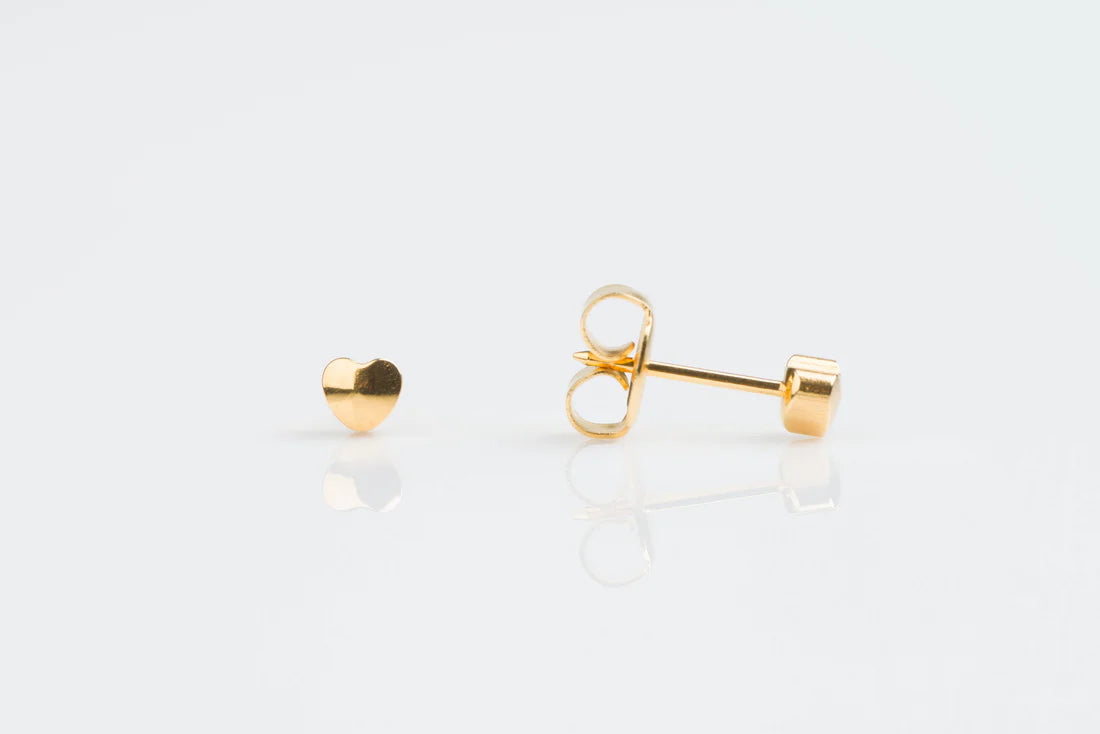 Gold Plated 4mm Heart (18)