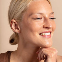 Sparkly Gold Galaxy Earrings