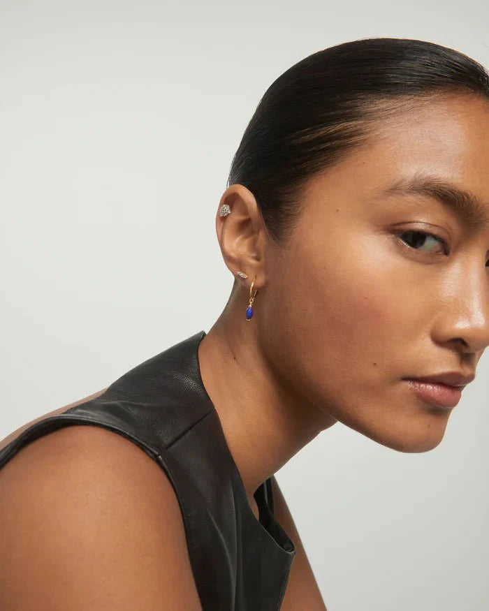 Lapis Lazuli Nomad Hoops
