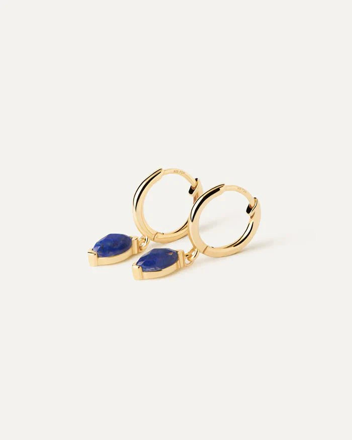 Lapis Lazuli Nomad Hoops
