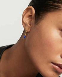 Lapis Lazuli Nomad Hoops