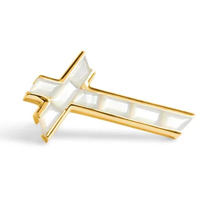 Gold Vermeil Lucky Star Pearl Earrings