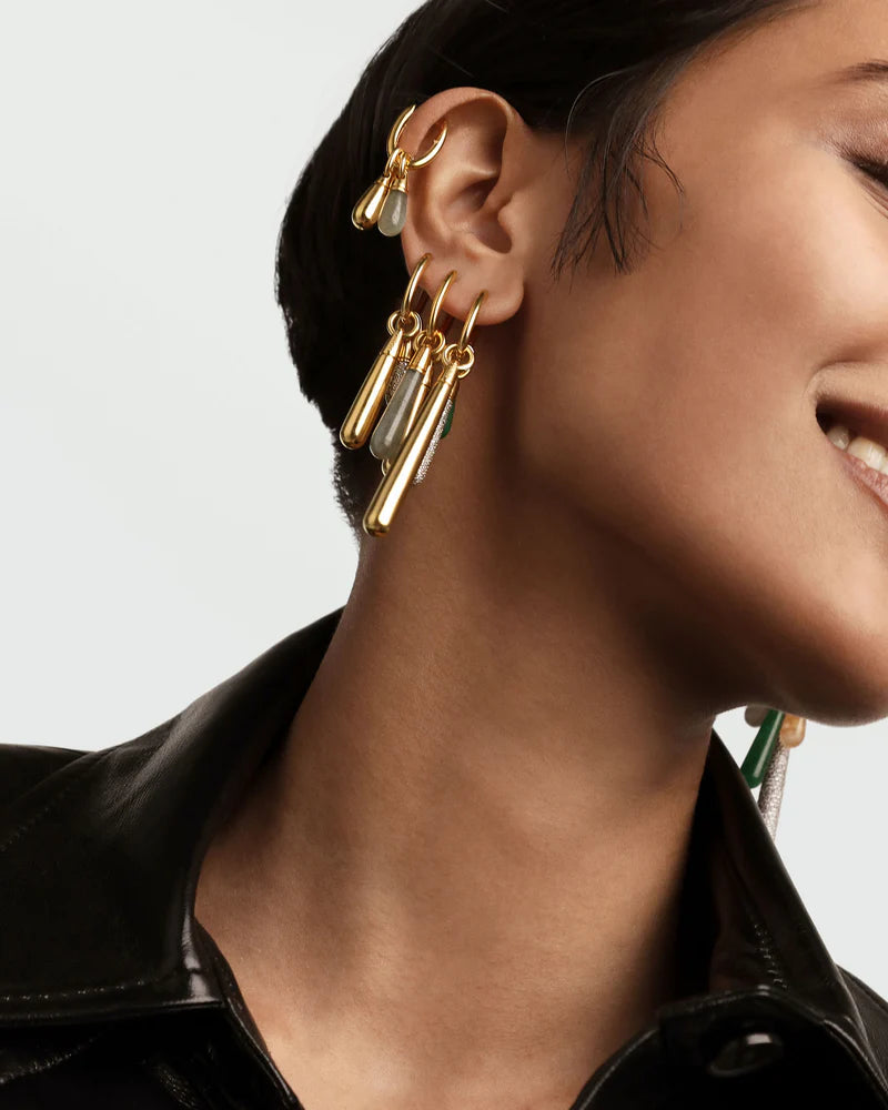 Labradorite Large Drop Pendant