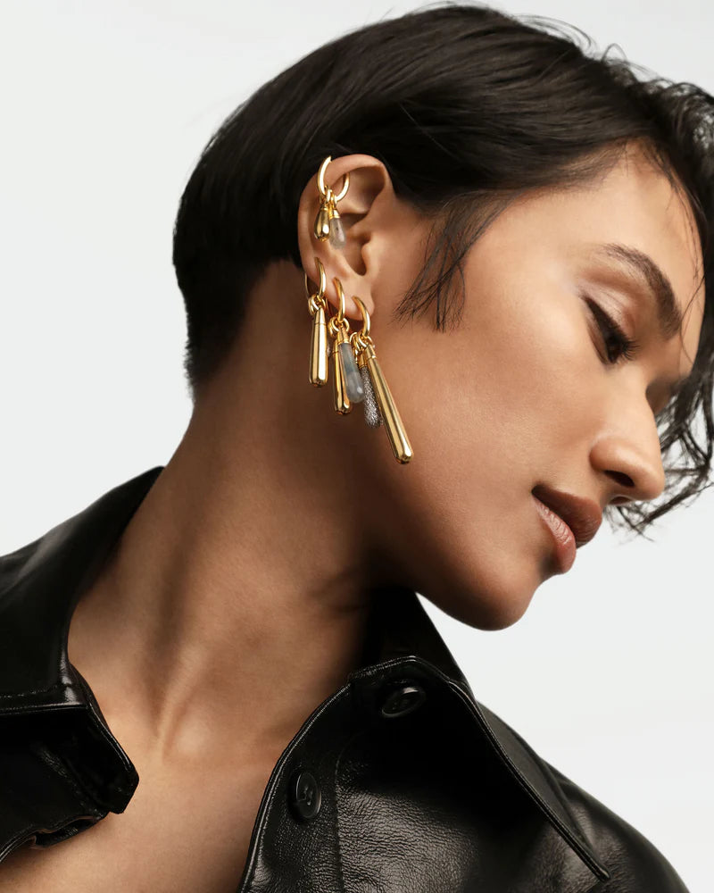 Labradorite Large Drop Pendant