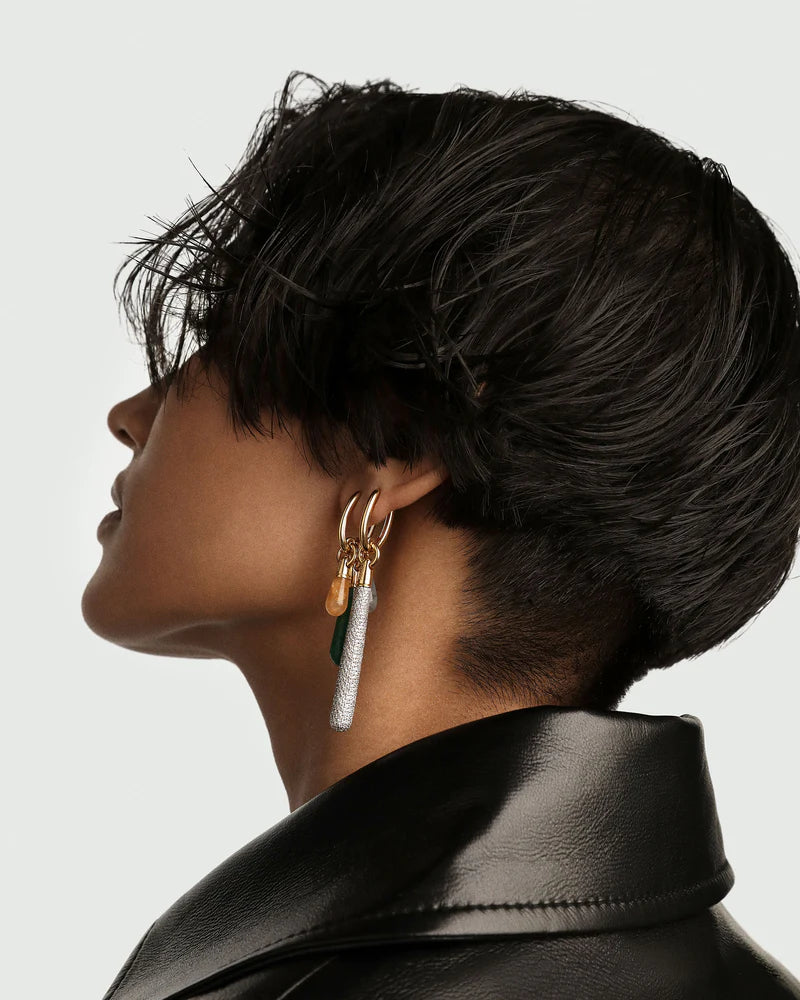 Green Aventurine Large Drop Pendant