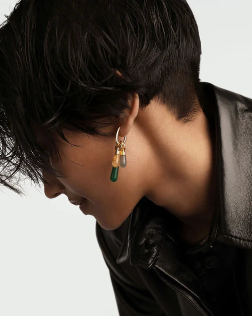 Green Aventurine Large Drop Pendant