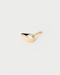 Delta single stud earring