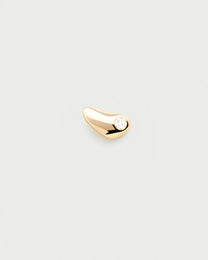 Delta single stud earring