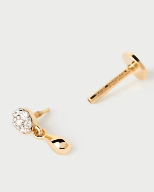 Diamonds and gold Noe single earring
