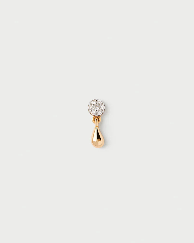 Diamonds and gold Noe single earring