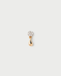 Diamonds and gold Noe single earring