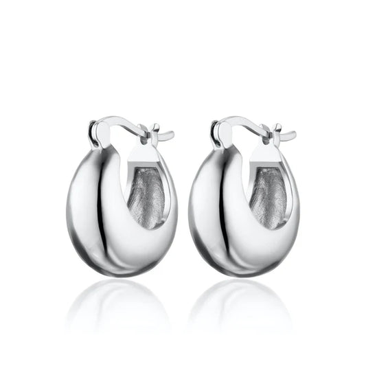 Chunky Pillow Hoops
