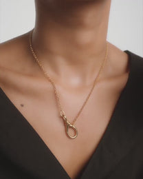 Pavé Large Drop Pendant