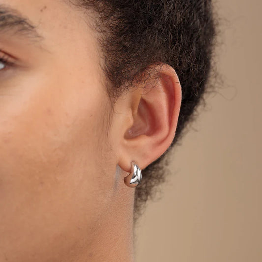 Teardrop Stud Earrings